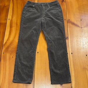 QUINCE 6 Seaweed Organic Cotton Corduroy Pants Straight Leg